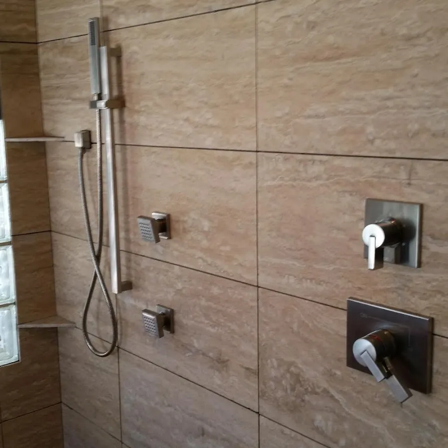 Shower fixture installation for Water Heater Installation in St. Louis